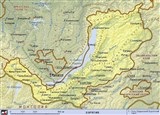 Бурятия (географическая карта)