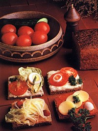 Бутерброды с гарниром