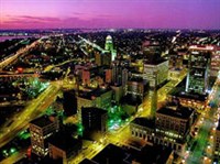 Буффало (панорама ночного города)