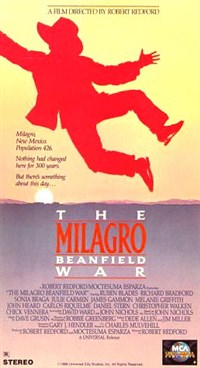 ВОЙНА НА БОБОВОМ ПОЛЕ МИЛАГРО (постер)