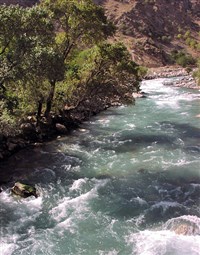 Варзоб (в горах)