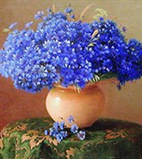 Василек (Натюрморт с васильками)