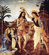 Верроккио Андреа (Крещение Христа)