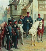 Виллевальде Богдан Павлович (Блюхер и казаки в Бауцене)