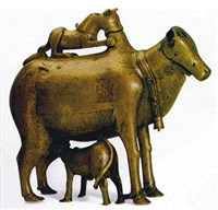 Водолей (сосуд в виде коровы с теленком)