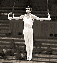 Воронин Михаил Яковлевич (на соревнованиях по спортивной гимнастике)