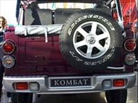 ГАЗ 2169 Комбат вид сзади