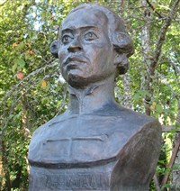 ГАННИБАЛ Абрам Петрович (бюст в Петровском)