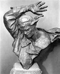 ГАСТЕЛЛО Николай Францевич (скульптурный портрет работы Бембеля)