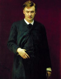 ГЛАЗУНОВ Александр Константинович (портрет работы И.Е. Репина)