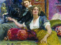 ГОРОДЕЦКИЙ Сергей Митрофанович (портрет работы И.Е. Репина)