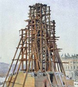 Гагарин Григорий Григорьевич (Александрийская колонна в лесах)