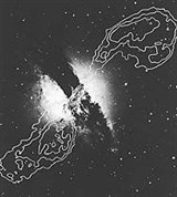 Галактика (эллиптическая галактика Кентавр А)