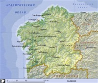 Галисия (географическая карта)