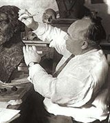 Герасимов Михаил Михайлович (в лаборатории)