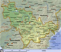 Гирин (географическая карта)