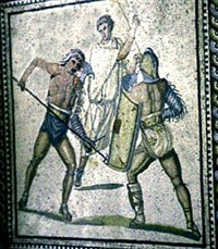 Гладиаторы (мозаика)