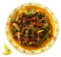 Говядина по-тайски с лапшой