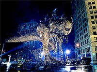 Годзилла (кадр из фильма 1)