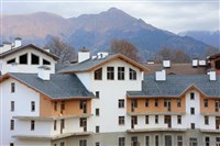 Горная Олимпийская деревня в Красной Поляне (Сочи)