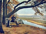 Государственный музей-заповедник А. С. Пушкина (Пушкин на скамье Онегина)