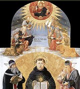 Гоццоли Беноццо («Триумф святого Фомы Аквинского»)