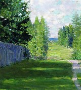 Грабарь Игорь Эммануилович (Абрамцево. Плетень)