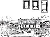 Греция Древняя (схема театра)
