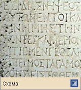 Греческое письмо (стела)