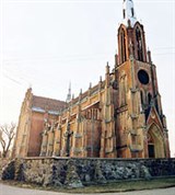 Гродненская область (Гервяты, костел)