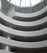 Гуггенхайма музей (внутреннее расположение залов)