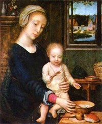 ДАВИД Герард (Мадонна с кашей)