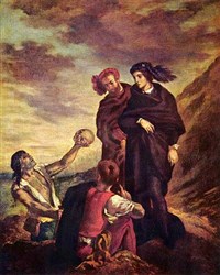 ДЕЛАКРУА Эжен (Гамлет)