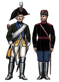 ДРАГУНЫ (рядовые 1797-1801 и 1882 гг.)