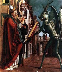 ДЬЯВОЛ (фрагмент алтаря «Отцов церкви»)