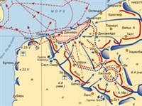 ДЮНКЕРКСКАЯ ОПЕРАЦИЯ (карта)