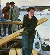 Дейнека Александр Александрович (На просторах подмосковных строек)