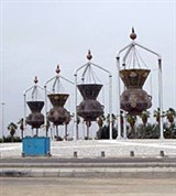 Джидда (городская скульптура «Лампы»)