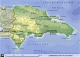 Доминиканская республика (географическая карта)