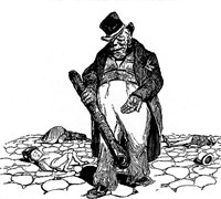 Домье Оноре (карикатура «Ведь это маленькая шутка!»)