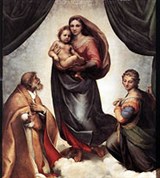 Дрезденская картинная галерея (Сикстинская мадонна)