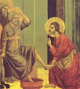 Дуччо ди Буонинсенья (Омовение ног)