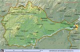 Еврейская автономная область (географическая карта)
