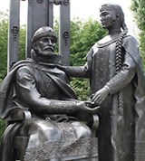 Ейск (памятник Петру и Февронии)