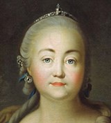 Елизавета Петровна (портрет работы И.П. Аргунова)
