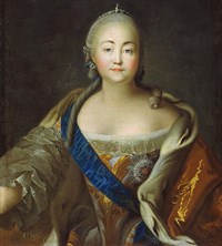 Елизавета Петровна (портрет работы И.П. Аргунова)