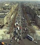 Елисейские поля (вид с Триумфальной арки)