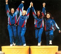 Ермакова Оксана (с Татьяной Логуновой, Кариной Азнавурян и Марией Мазиной) [спорт]