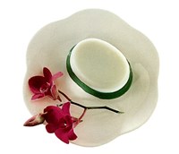 Желе зелено-белое