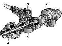 ЗАДНИЙ МОСТ (схема)